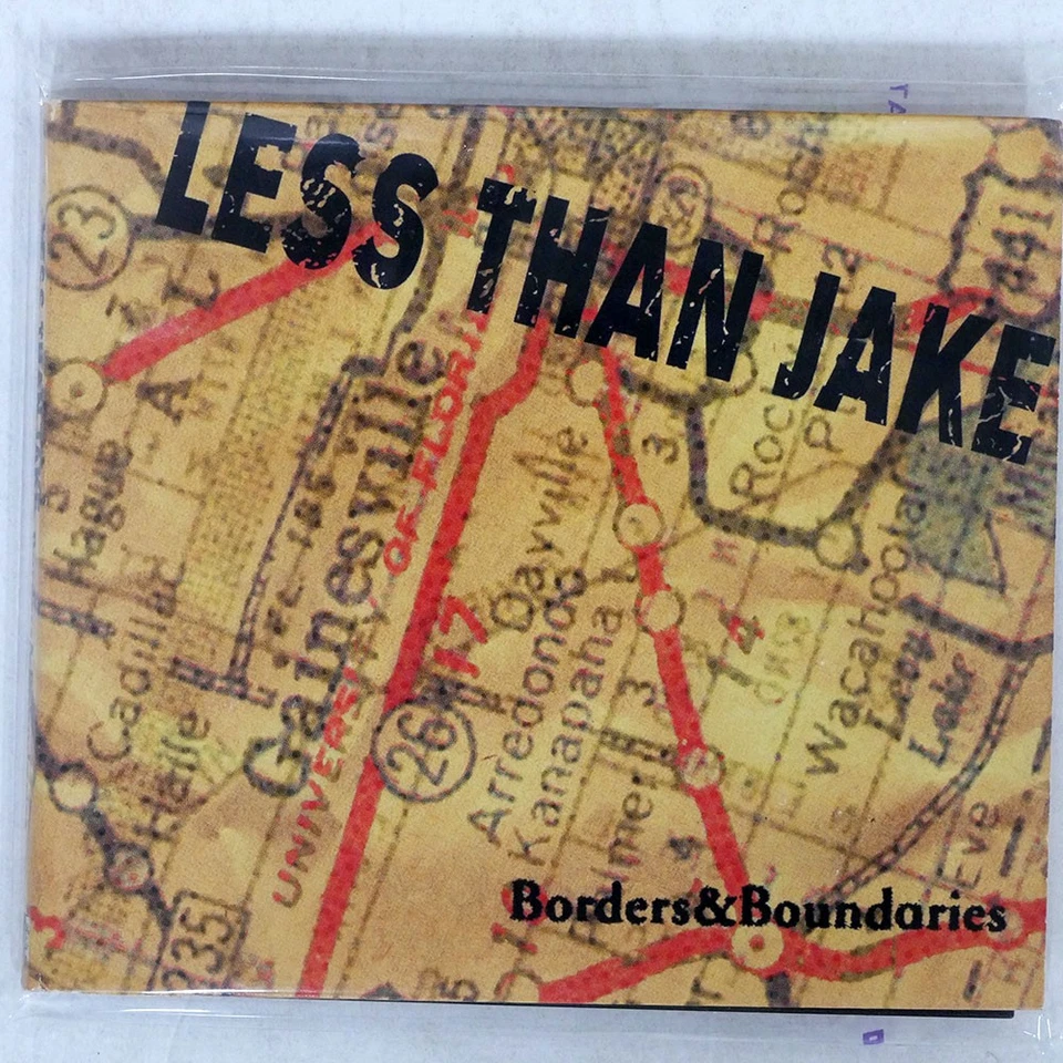 LESS THAN JAKE BORDERS & BOUNDARIES Fat Wreck Chords FAT616-2 IMPORT 1CD - Image 1 of 1