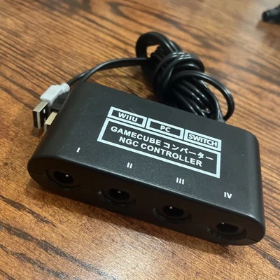 Gamecube Controller Adapter for Switch/OLED/Switch 2.Gamecube Adapter Compatible Foto 1 de 4