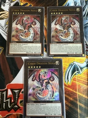 Yu-Gi-Oh Cyber Dragon Nova Ultra Rare 1.auflage Near Mint In Sleeve Near Mint - Bild 1 von 2