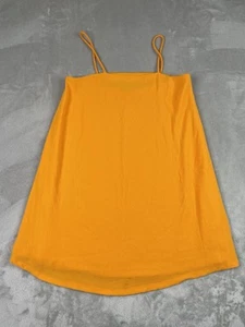 Zara Babydoll Slip Orange Dress Women’s Medium Strappy Short Loose Fit - Picture 1 of 10