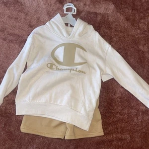 Champion Boy's 2 Piece sweatshirt & Short Set - Picture 1 of 5