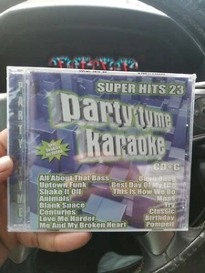 Party Tyme Karaoke: Super Hits, Vol. 23 von Karaoke (CD, März 2015) NEU - Bild 1 von 1