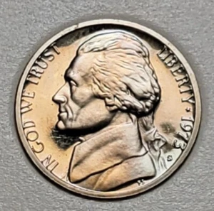 1973 S JEFFERSON NICKEL PROOF UNC #C4063 - Bild 1 von 2