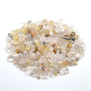 Rutilated / Rutile Quartz - 50g Natural Tumbled Lot - Picture 1 of 2