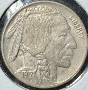 1917 Büffelnickel Stempelglanz - Bild 1 von 2