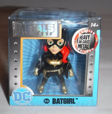 Figura Jadatoys Metals Die Cast DC Comics Batgirl en negro M383 2,5"  Foto 1 de 4