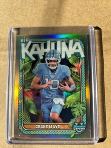 2023 Bowman Chrome U Drake Maye Big Kahuna TBK-2! UNC Tar Heels SSP Case Hit