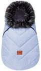 WINTER FOOT BAG for babies with fur footbag stroller WATERPROOF buggy bellochi