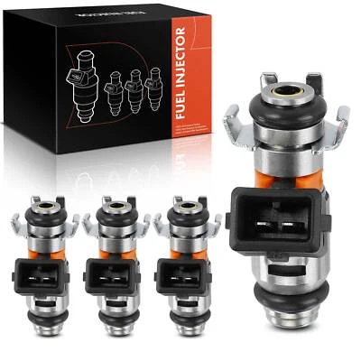 Inyector de combustible 4 piezas para Ford Fiesta 2003 2004 2005 2006 2007 2008 2009 2010 1,6 L Foto 1 de 4