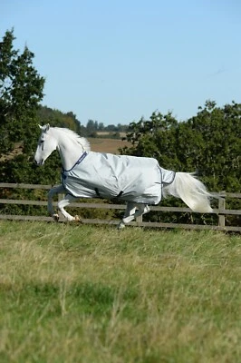 Bucas Power Turnout light Stay-dry Fleece Outdoordecke silver 0 g Regendecke - Bild 1 von 4