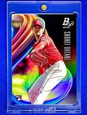 2018 TOPPS PLATINUM REFRACTOR SHOHEI OHTANI ROOKIE CARD RC ANGELS MVP HOT MINT!