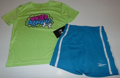 ~NWT Boys UNDER ARMOUR & REEBOK Outfit! Size 4/4T Super Cute FS:)~ - Image 1 of 2