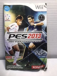 PES 2013 - Pro Evolution Soccer (Nintendo Wii, 2012) - Manual Only - Foto 1 di 2