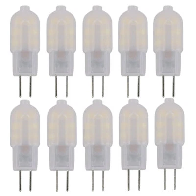 10X G4 3W LED Corn Bulb Light Silicone Crystal Led Halogen Lamp AC/DC 12V 220V - Image 1 of 4