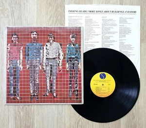 Talking Heads More Songs About Buildings And Food LP 1978 US 1st Press Shrink - Picture 1 of 7