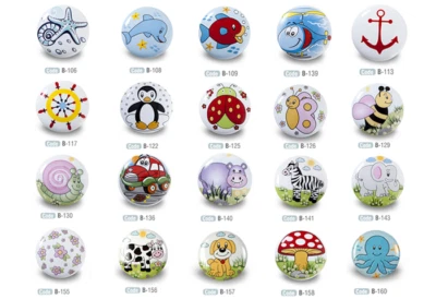 Colourful Ceramic Drawer Knobs Kids Handles Drawer Porcelain  Decoranddecor - Image 1 of 3