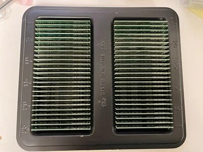 20x 2GB DDR3 PC3-10600 1333MHz non-ECC Unbuffered CL9 204-Pin SODIMM Memory - Image 1 of 4