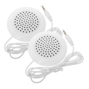 2pcs Mini Portable Speaker for Tablet and Computer Wired Speaker with Audio - Picture 1 of 12