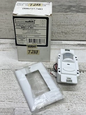 Sensor Switch Motion Detector Switch WSD PDT WH 120/277VAC NEW