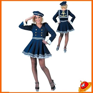 Costume Carnevale Donna Ragazza Marinaia Marinaretta Sailor Moon Tg 40-42 - Foto 1 di 2