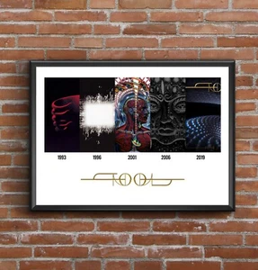 Tool Multi Album Cover Discography Art Poster Customisable - Christmas Gift - Picture 1 of 11
