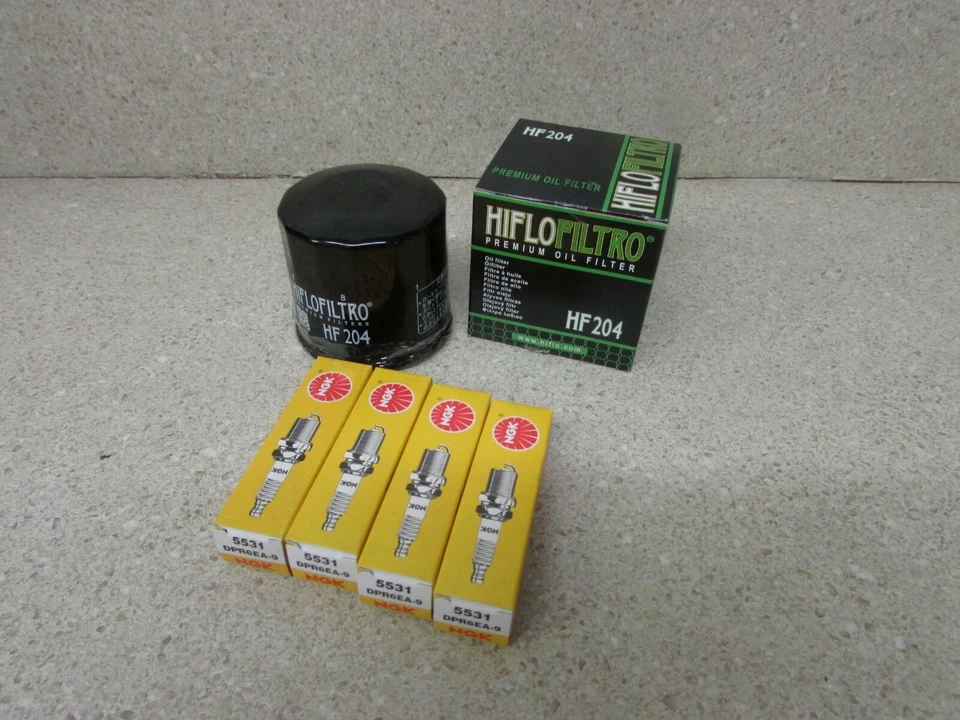 NUEVO KIT DE PUESTA A PUNTO CLÁSICO KAWASAKI VN1500 VULCAN DRIFTER FILTRO DE ACEITE BUJÍAS Foto 1 de 1