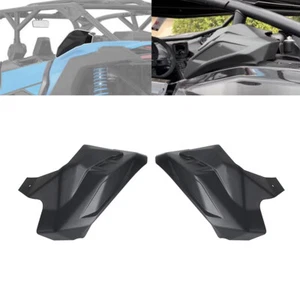 Black Rear Cage Trim Plastic Cover Shield Guard For Can-Am Maverick X3 2017-2023 - Picture 1 of 9