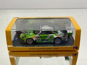 SPARK AS026 PORSCHE 911 GT3R BLACK SWAN BATHURST 2018 -1:43- GOOD IN BOX - 526 - Picture 1 of 9