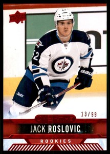 2017-18 Upper Deck Overtime Red #48 Jack Roslovic /99