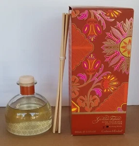 Crabtree & Evelyn, GOLDEN TOPAZ Home Fragrance Reed Diffuser, 5 Reeds, 192ml New - Picture 1 of 10