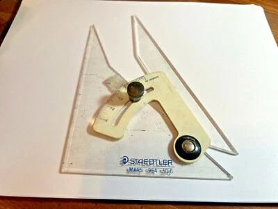 Vintage STAEDTLER MARS Adjustable Triangle 964 50-6 - Image 1 of 2