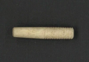 Antique Bone Screw Tenon #16 - Extras ship FREE! Meerschaum Pipe Repair - Picture 1 of 2