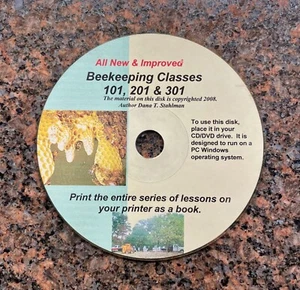 Beekeeping Classes 101, 201 & 301 by Dana T. Stahlman CD-ROM - Picture 1 of 1
