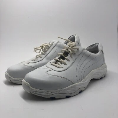 Zapatos con cordones de cuero blanco para mujer Nurse Mates 9,5 Foto 1 de 4