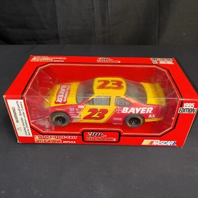 Chad Little #23 Racing Champions 1995 1/24 DieCast Bayer Pontiac NASCAR coche de carreras Foto 1 de 4