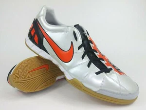 Nike Men Rare Total90 Shoot lll IC 385440 081 White Orange Indoor Soccer Shoes - Picture 1 of 9