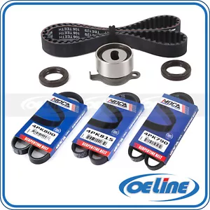 Timing Belt 3x Drive Belt for 1993 Honda Civic/del Sol 1.5L 4PK800 4PK815 4PK790 - Picture 1 of 10