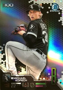 2019 BOWMAN CHROME - SCOUT'S TOP 100 - MICHAEL KOPECH - Picture 1 of 1
