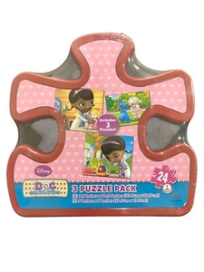 Doc McStuffins Disney Puzzle Pack 2- 9.1" X 10.3" 1- 5" X 7" - Picture 1 of 2
