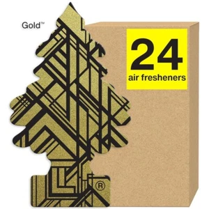 24-Pack Little Trees Air Freshener Deodorizer for Car and Home with String - Foto 1 di 18
