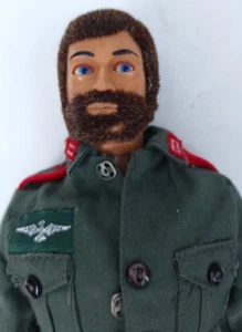 Palitoy Action Man Eagle Eyes Bart Haar Vintage 70er Jahre Figur - Picture 1 of 15