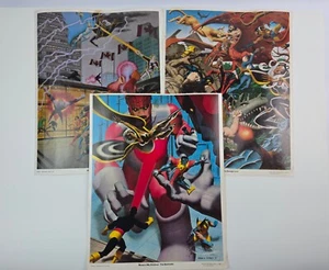 Lot 3 Vintage 1980's Marvel Portfolio Prints X-men Mutants of Canada Sentinel - Picture 1 of 19