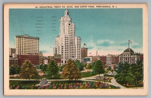 Industrial Trust Co. Building, Providence, Rhode Island Postcard - Picture 1 of 2