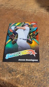 2025 Topps Chrome Baseball Future Stars Jasson Dominguez #FS-10 - Picture 1 of 2