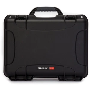 NANUK 910 Waterproof Hard Case, (p/n 910-0001) - 14.3 x 11.1 x 4.7" - Black - Picture 1 of 7