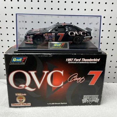 Geoff Bodine NASCAR 1996 QVC Ford Thunderbird 1:24 Scale - Image 1 of 4