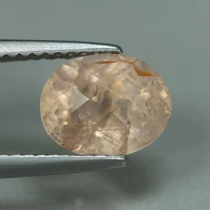 2.64 Cts_Great Loose Gemstone_100 % Natural Unheated Peach Zircon_Srilanka - Picture 1 of 3