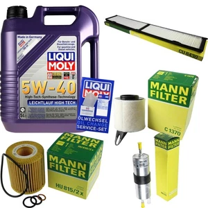 INSPEKTIONSKIT FILTER LIQUI MOLY ÖL 5L 5W-40 für BMW 3er E90 316i E91 E92 - Bild 1 von 12