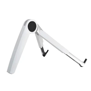  Cooling Bracket Adjustable Laptop Stand Pads Lifter for Desk Riser White - Afbeelding 1 van 12