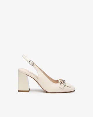 Scarpe Nero Giardini donna Decoltè E409490D vernice Latte - Immagine 1 di 4